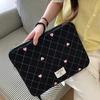 11/13/15 Inch Universal Korean Fashion Tablet PC Case Jacquard Heart Laptop Comupter Storage Bag Portable Large Capacity Bag