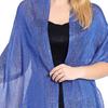 Elegant Bride Shawl Ultralight Pure Color Tassels Decor Evening Shawl for Female