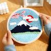 DIY Punch Needle Embroidery Kit: Russian Yarn Decorative Painting