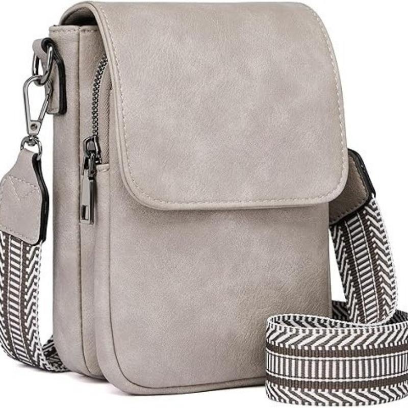 Hot-selling Mini Messenger Bag, Portable Mobile Phone Bag, Multi-pocket Card Slot Function, Adjustable Shoulder Strap.
