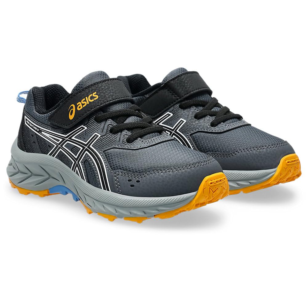 ASICS Official Store Exclusive Running Shoes PRE VENTURE 9 PS Kids Size 17 CARRIER GREY/BLACK