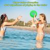 2er-Pack Wasser-Frisbees, saugfähiger Schwamm, verbessert die Eltern-Kind-Bindung, Wasserspielzeug, Outdoor-Strand-Pool-Frisbee
