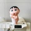 New Crayon Shin-Chan Cute Elephant Figure Toys Kawaii Figure Ornaments Action Figures Model Dolls Toy Collections Bath Toys