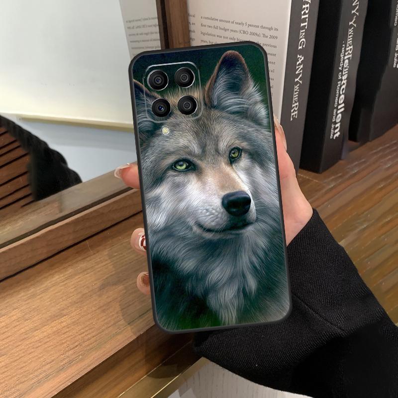 Wolf Case For Samsung Galaxy M20 M14 M34 M54 M13 M23 M33 M53 M21 M51 M30s M31s M12 M32 M52 Cover
