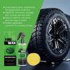 Wheel Gloss Spray Set Car Tire Maintenance Decontamination Polishing Black Gloss Care Agent 100ml