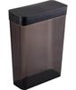 Yamazaki Pet Food Storage X X Tower Food Storage Product Number 5608 Container, 1.2kg Capacity, Black, Approx. W18.7 D8.5 H24.5cm, Style, Container,
