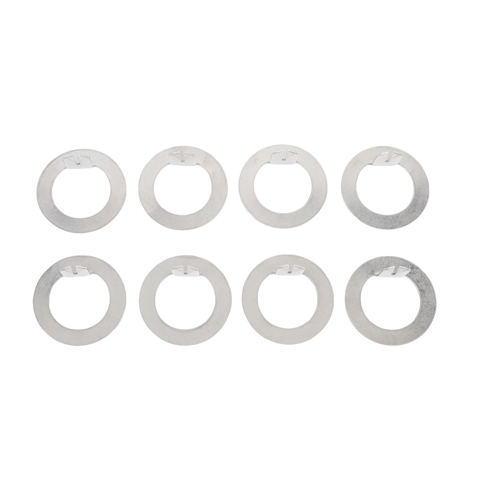 

8 шт. 1 дюймовых шайб шпинделя колеса прицепа, шайба шпинделя из нержавеющей стали для осей EZ Lube 2000 7000 фунтов