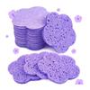 20Pcs/Box Compressed Facial Sponges Cosmetic Hydrotherapy Sponge Spa Face Pads For Daily Cleansing Makeup Removal Exfoliation
