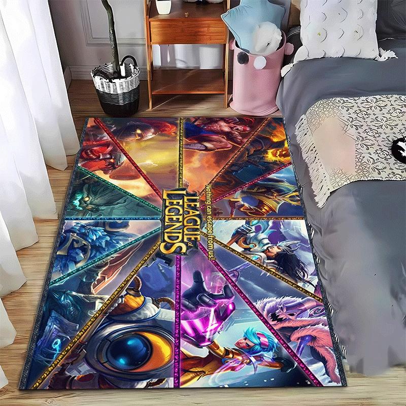

Fantasy Adventure Carpet in Mystic Forest Suitable for use as an anti-slip game mat for living room and bedroom sofas 40x60cm( 15x23in )