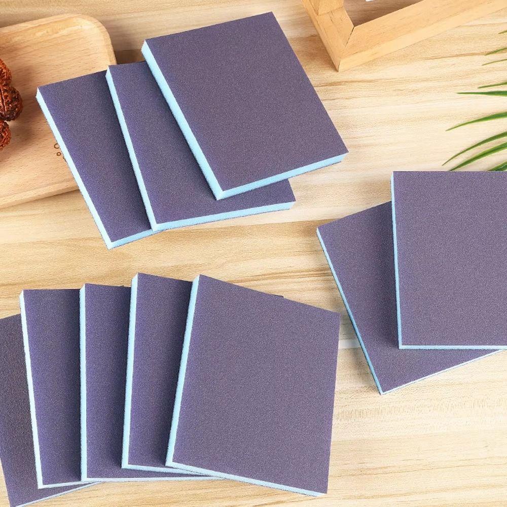 Wet Dry Dual-use Foam Sanding Sponge Polishing Grinding Sanding Pads Soft Abrasive Sponge  Metal
