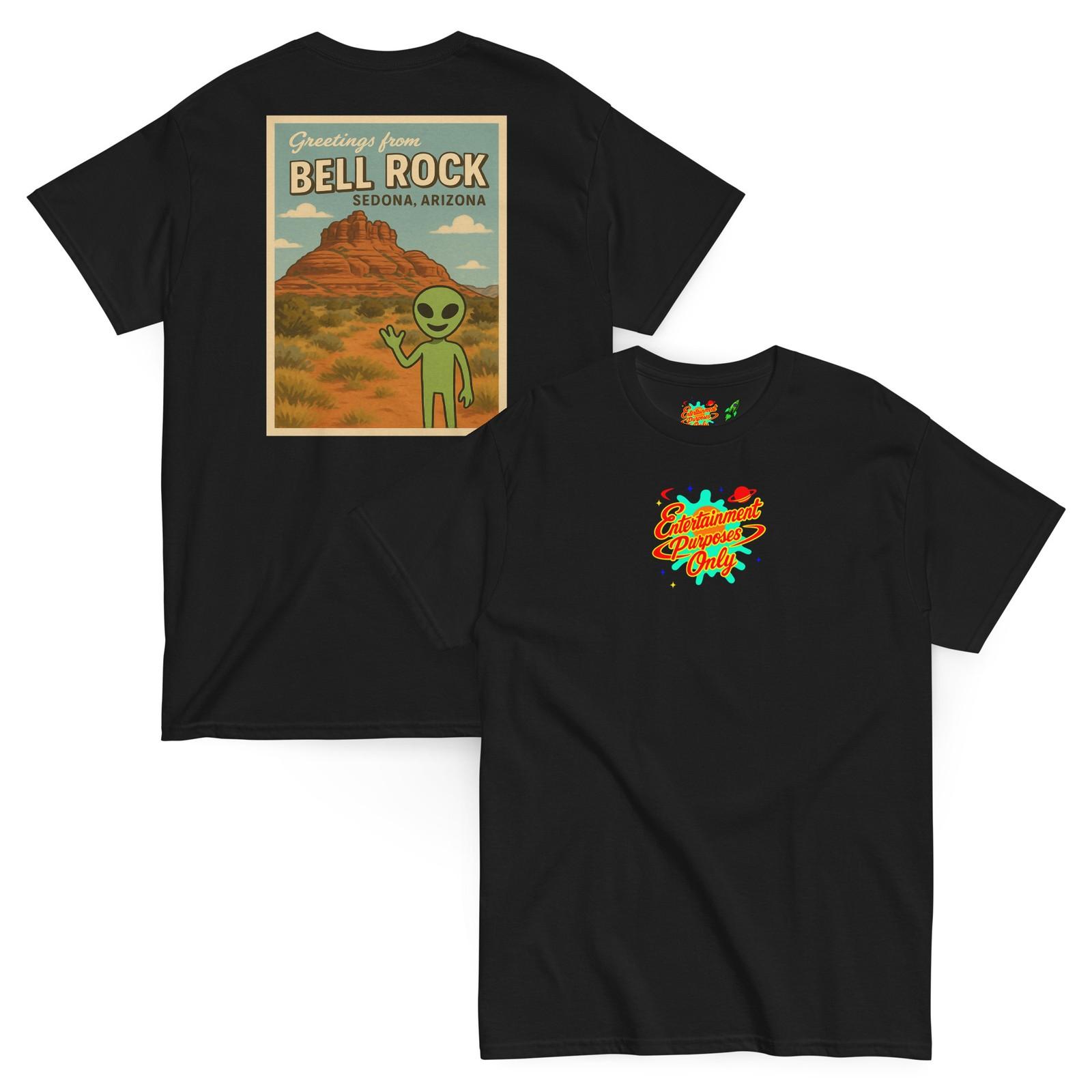 Greetings From Sedona, Arizona Postcard Entertainment Purposes Only T Shirt Mens Womens Tees Top M