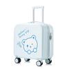 Child Luggage Girls Small Leather Suitcase Handbags Password Set Suitcases 2024 New Cute Cabin Trolley Case