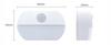 LED lamp with motion and twilight sensor, battery-operated, cold wardrobe lamp
