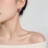 Colorful Zircon Five-Pointed Star Ear Cuff: Versatile & Fashionable Korean Design