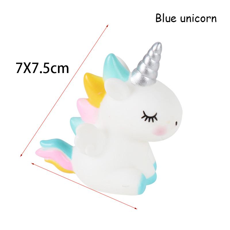 Rainbow Unicorn Eyelashes Horn Cake Topper Birthday Party Decor Unicornio Baby Shower First Birthday Unicorn Party Decoration