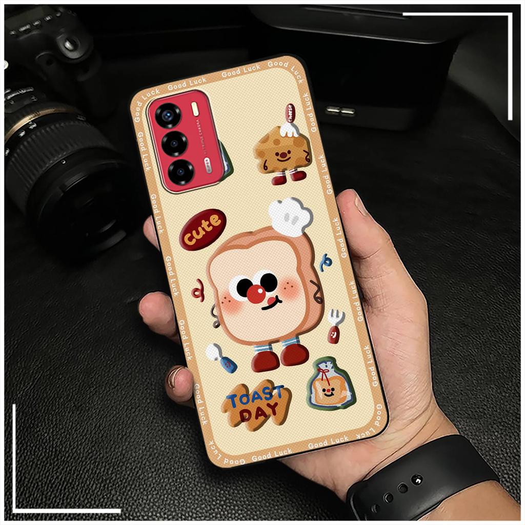 TPU Soft case Phone Case For ZTE Blade V40 Vita/A72 Phone Pouch Anti-knock Cartoon Dirt-resistant Full wrap Anti-dust