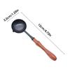 Sealing Wax Stamps Spoon Frosting Black Vintage Non Stick Spoons Firing Melting Particle Wedding Invitation Craft Accessory Tool