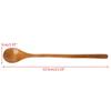 Kids Table Dessert Bamboo Cooking Cutlery for Children Catering Wooden Kitchen Utensil Spoon Tea Spoon Soup Spoon