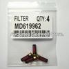 MD619962 calitate bună 4 buc filtru pompă de combustibil pentru Mitsubishi Pinin Carisma Space Star 1.8 GDI pentru kit de reparare injector