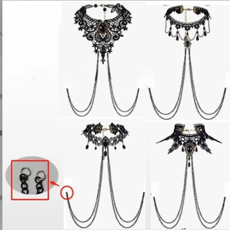 Practical and Sexy Nipple Ring Tassel Necklace Chest Chain Body Chain Summer Nipple Chain Tight Corset Chain Lace Nipple Chain