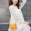 Fashion Color Tassel Leather Shoulder Bag Messenger Bag