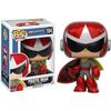 Figurine funko pop! megaman - proto man - rouge et jaune - sous licence officielle