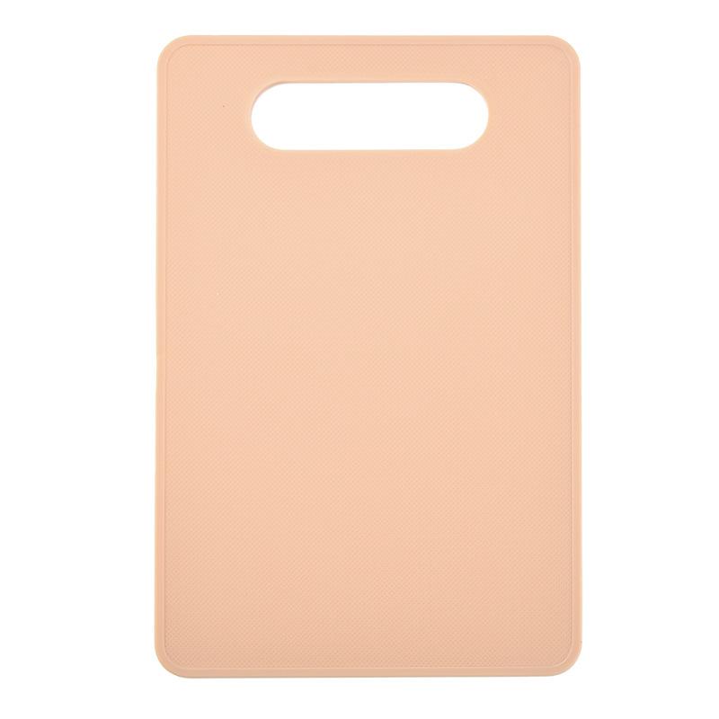 Square PP Plastic Double-Sided Cutting Board - Multi-Purpose for Food and Salad Prep, Household Use.
