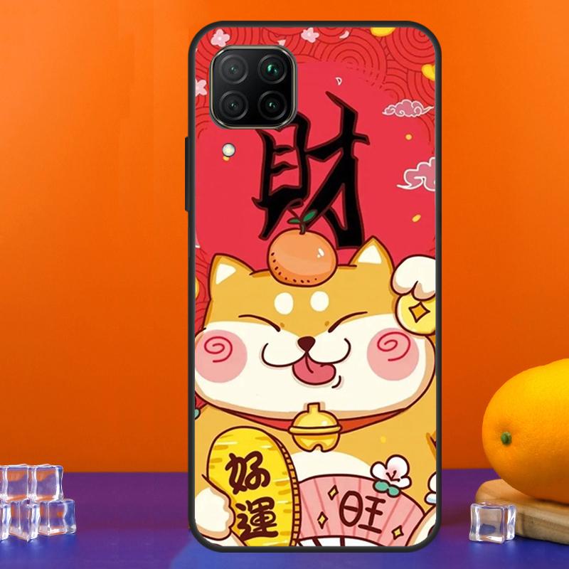 China Cute Lucky Cat For Huawei Nova 9 10 SE 5T 12i 12s 11i Y91 Y90 Y60 Y70 Y72 Y61 P60 Pro P20 P40 P30 Lite Case