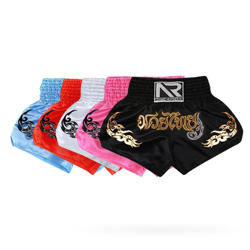 Anotherboxer Dziecięce Spodenki Bokserskie Muay Thai Sanda - Letni Strój Treningowy i Zawodniczy