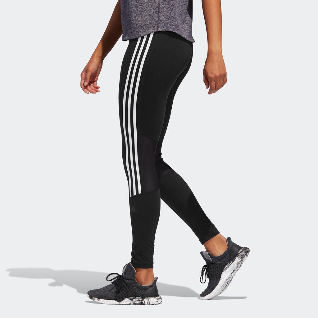 Adidas Striped Casual Fashion Simple Slim Fit Sports Long Pants Women Pants Black DH5862