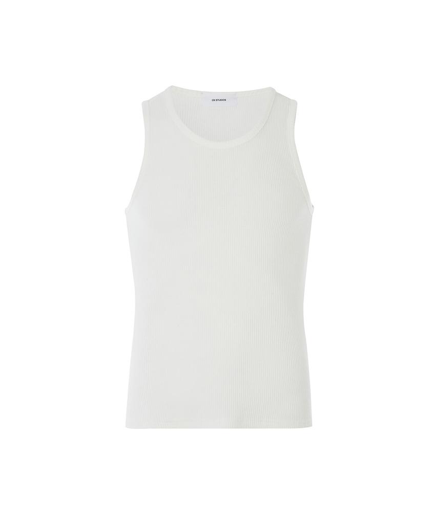 OX STUDIOS Sleeveless Top (White)