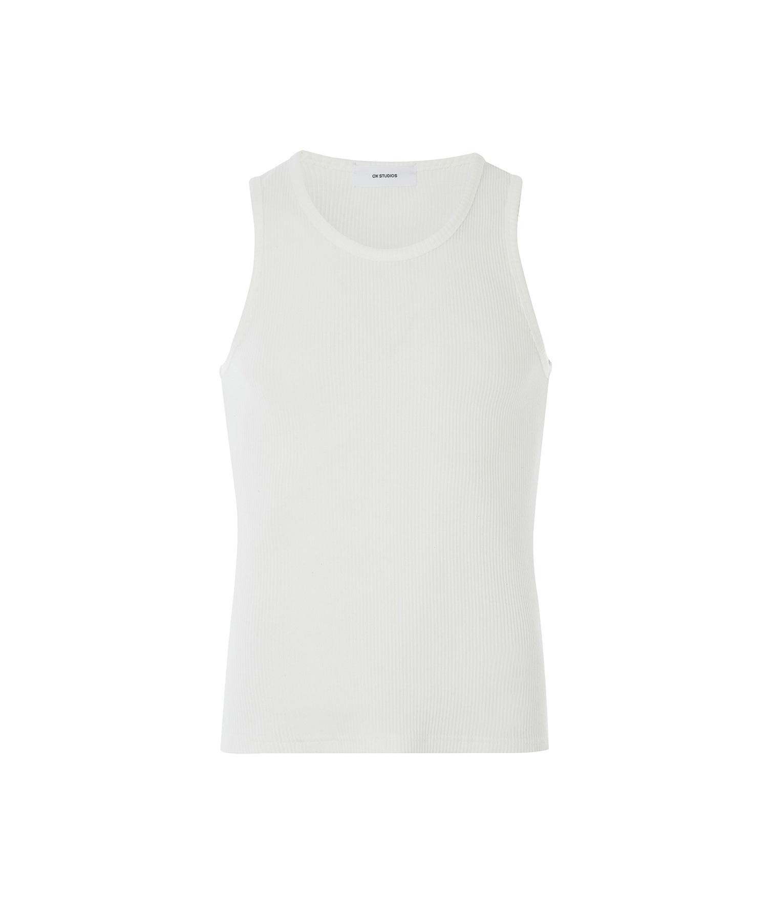 Ox Studio Sleeveless Top (White) 46