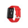 1 Set Watch Band Soft Adjustable Silicone Wristband Bracelet Replacement for Huawei Watch Fit (TIA-B09/TIA-B19)