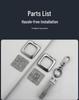 Zeekr 001 Key Case: MIX/009/9X Remote Protective Shell with Zinc Alloy