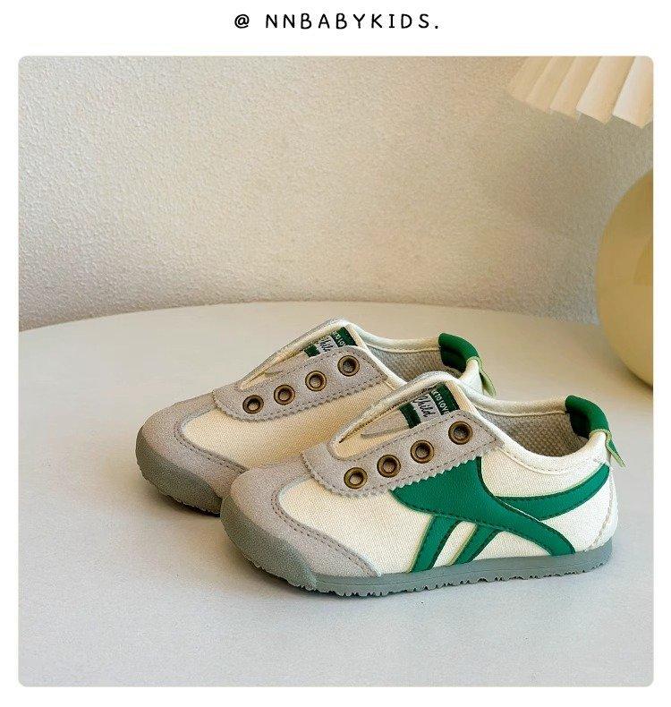 

Детская обувь Противоскользящая обувь для детей Дышащая повседневная обувь для мальчиков на весну и осень Школьные кроссовки для девочек Tenis De Niño 27insole16.5cm зелёный