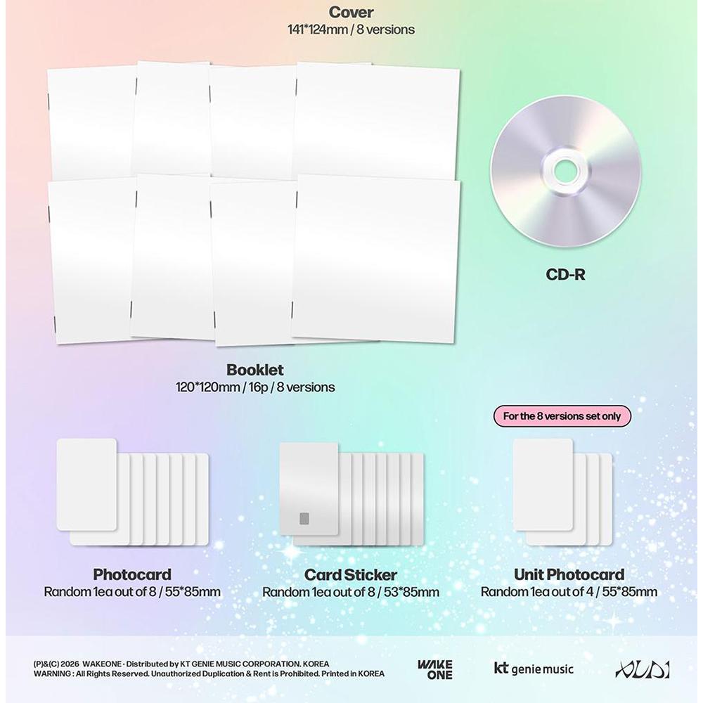 [Vorbestellung] ALPHA DRIVE ONE  DAS 1. MINI-ALBUM - EUPHORIA (JEWEL CASE ver.)