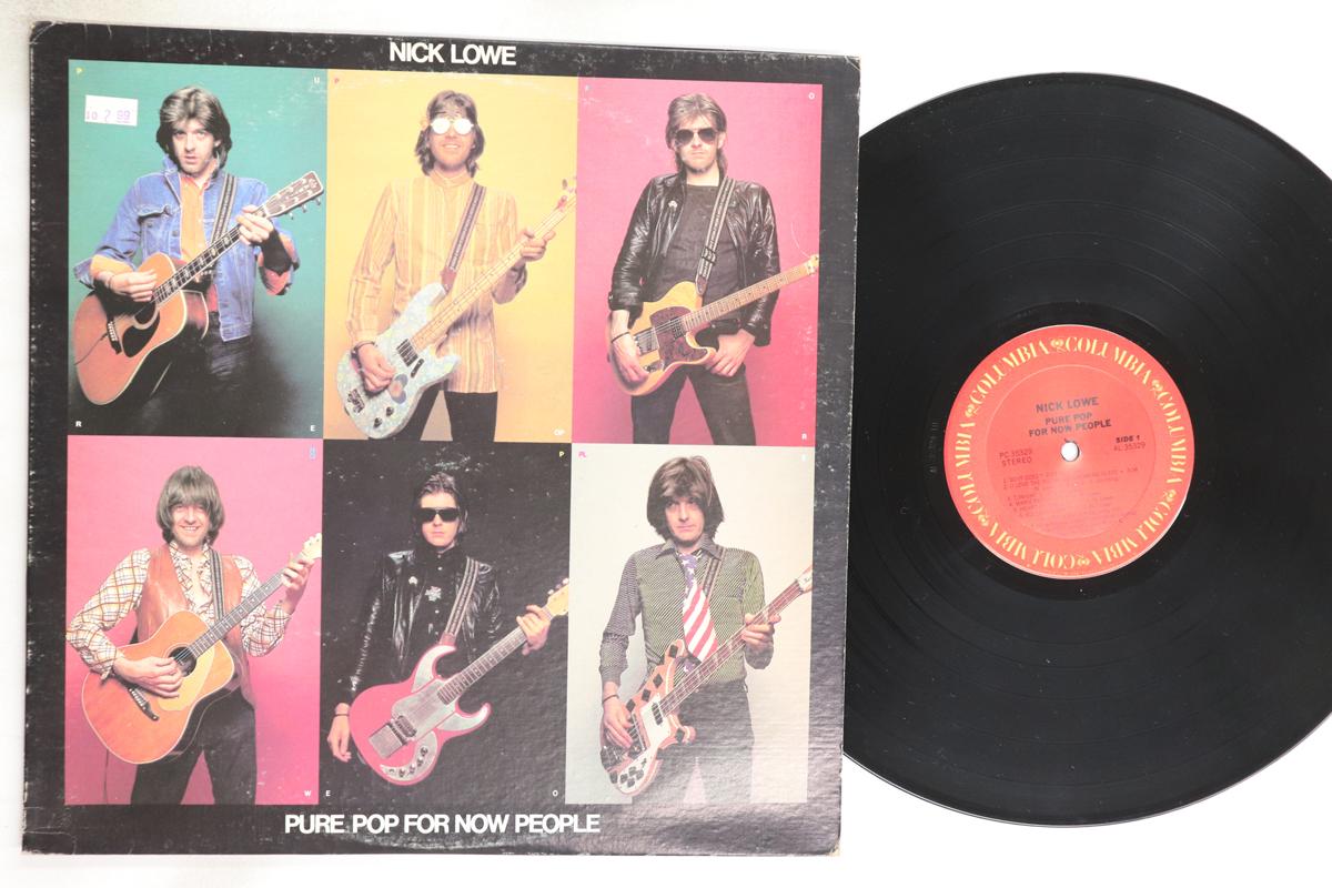 

LP Record NICK LOWE - Pure Pop For Now People PC35329 COLUMBIA 1983 US Rock Used