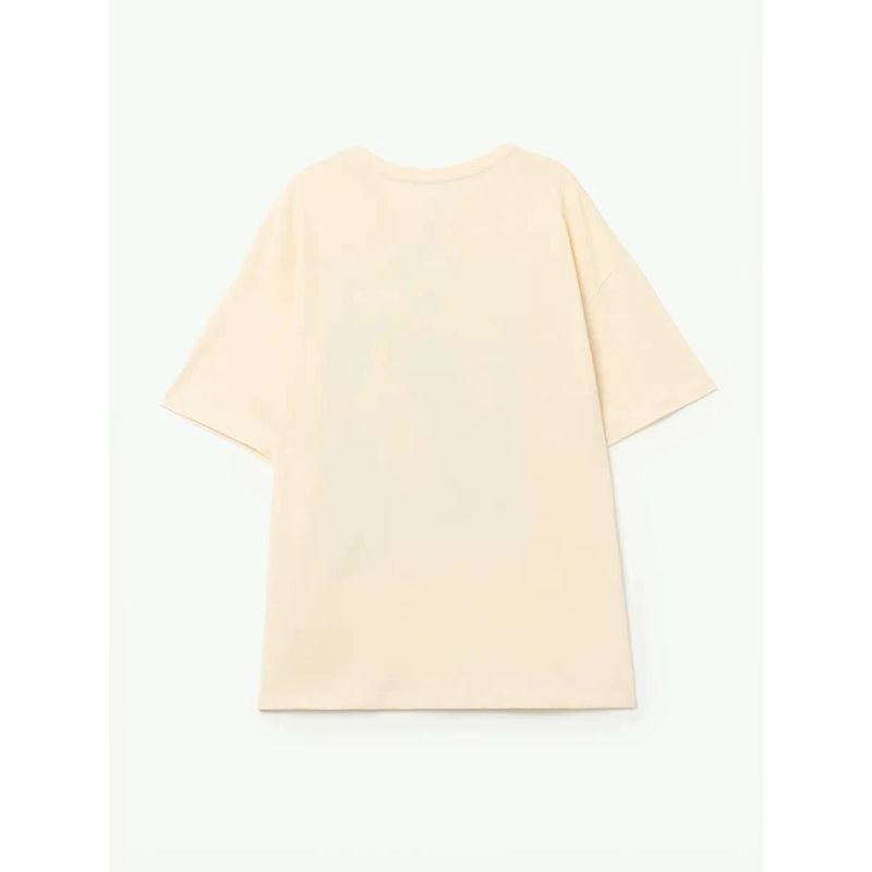 Loose Printed T-shirt Top Western Style New Fashion Print Letter Loose Cotton T-shirt Top