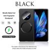 Ultra Thin Matte Metallic Paint Magnetic Case For VIVO X Fold 5 3Pro 2 Wireless Charge Anti-fingerprint Hard Protect Cover Funda
