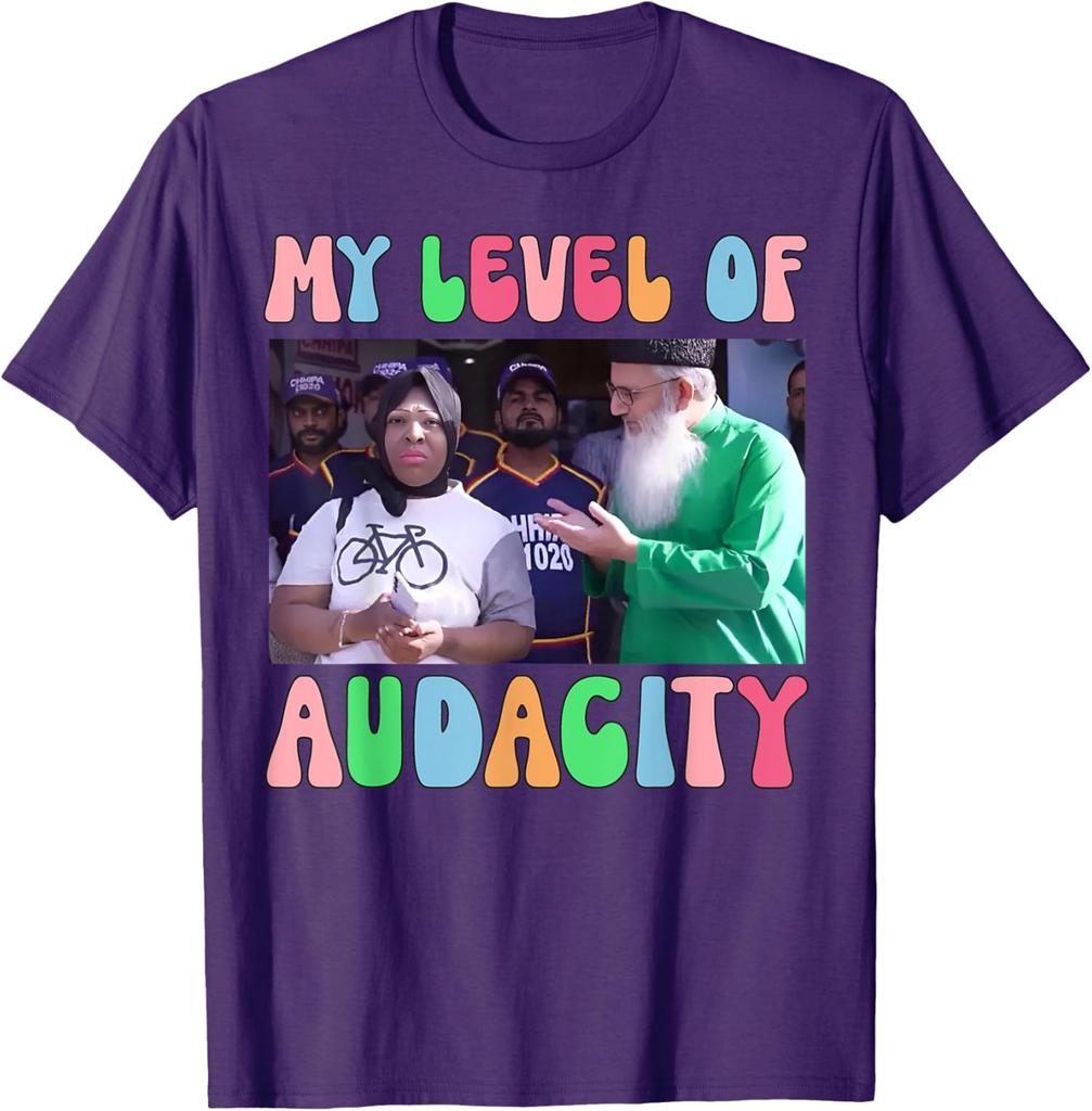 My Level Of Audacity American Woman In Pakistan Video Unisex T-Shirt
