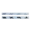 3D ABS Chrome Black Explorer Logo Car Front Hood Emblem Bonnet Letters Badge Sticker For Explorer 2020 2021