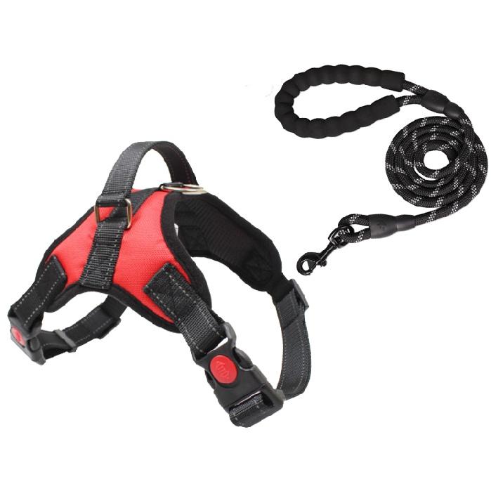 

TrainPro Ненатяжной шлейка для собачьего ошейника и тренировочный поводок для легкого управления! - Мягче к вашему питомцу, чем стандартные ошейники! -