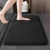 Simple Polyester Bathroom Non-slip Mat Absorbent Toilet Floor Mat Memory Rebound Ramadan Carpet Foot Wiping Quick-drying Mat New