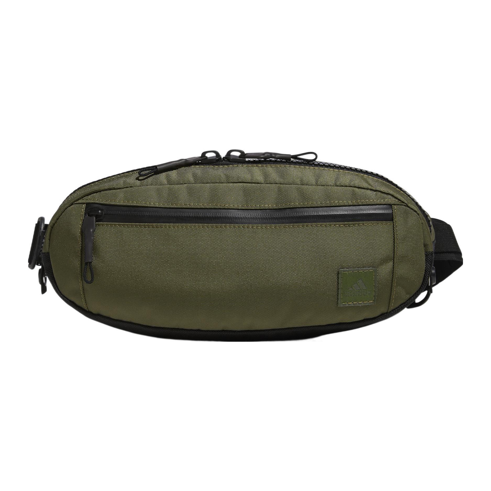 

Новая сумка для хранения Adidas из полиамида, поясная сумка, унисекс, зеленая H64662 38.1*12.4*14.5CM