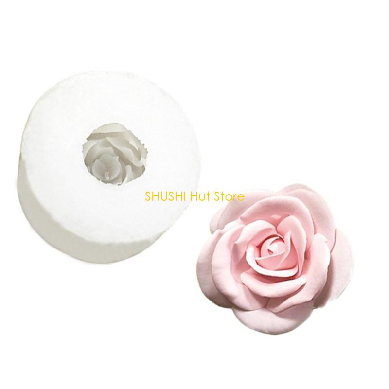 Valentines Rose Scented Silicone Mould Safe Reusable for Romance Craft and Home Decoration D57B