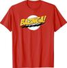 New The Big Bang Theory Bazinga! Classic Logo Funny TV Show T-Shirt