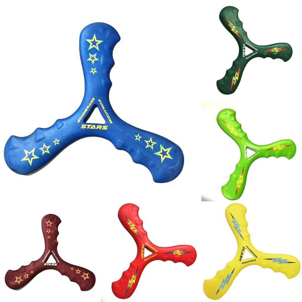Lightning Three-leaf Children's Safe Boomerang Outdoor Leisure Toy Wholesale