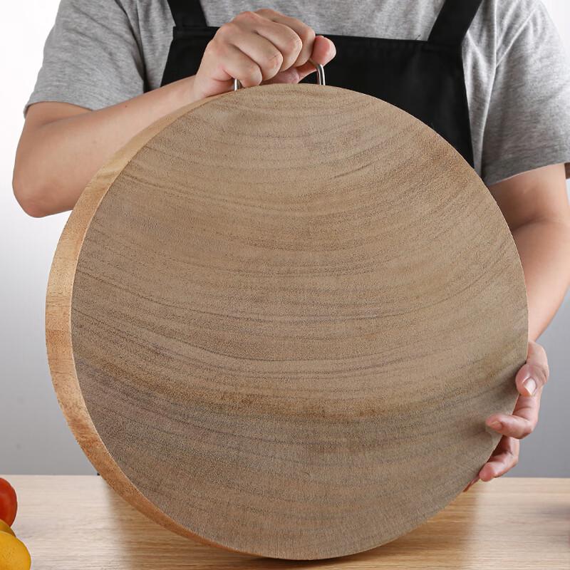 Four Seasons Fireworks Yanmu Wood Round Cutting Board