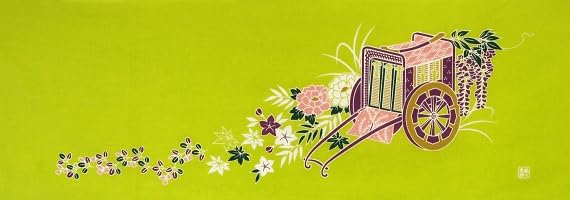 

Dyeing Anbo Hand Towel Authentic Dyed Cotton Tokuoka Made in Japan 35cm x 100cm Goshoguruma 100% зелёный