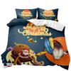 Christmas Duvet Cover Set Holiday Twin Bedding Set with Santa Print for Kids Teens Double Queen King Size Polyester Qulit Cover